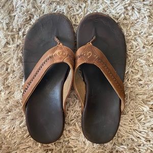 OluKai Brown Sandals